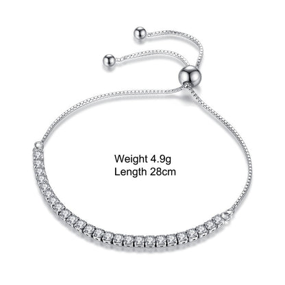 Sparkle Silver Bracelet Coco & Dee
