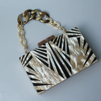 Zebra Clutch Coco & Dee