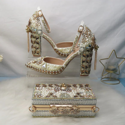 Sharara Shoe & Bag Set
