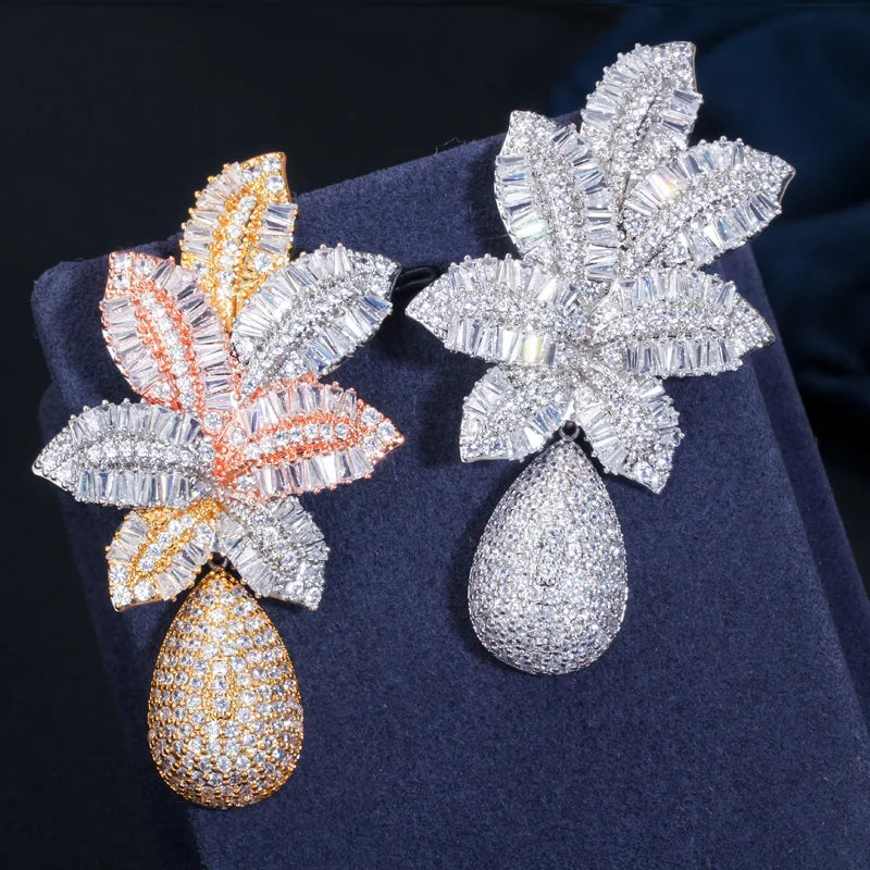 Leaves Drop Earrings