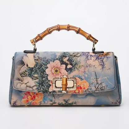 Flora Silk Handbag