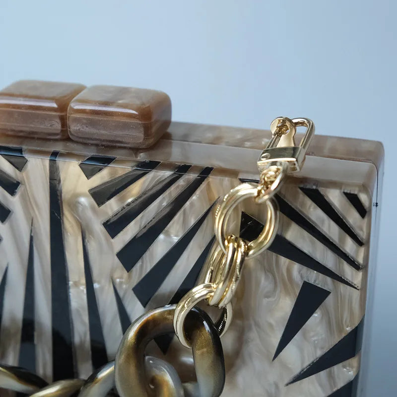 Zebra Clutch Coco & Dee