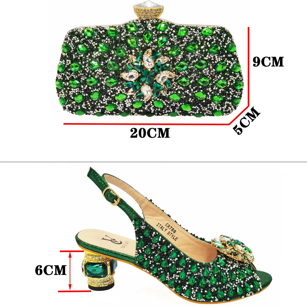Diamond Bag & Shoe Set Coco & Dee