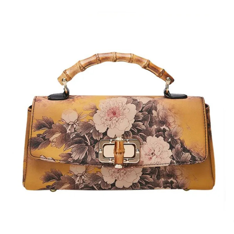 Flora Silk Handbag