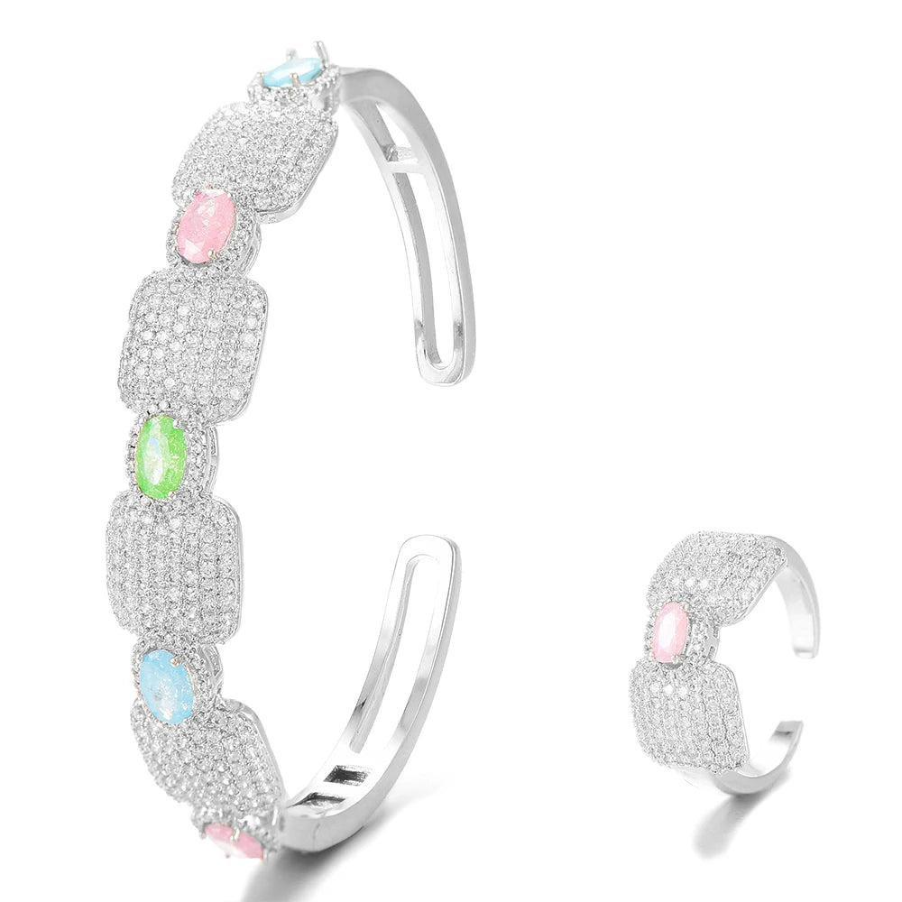 Isabella Bangle & Ring Set Coco & Dee