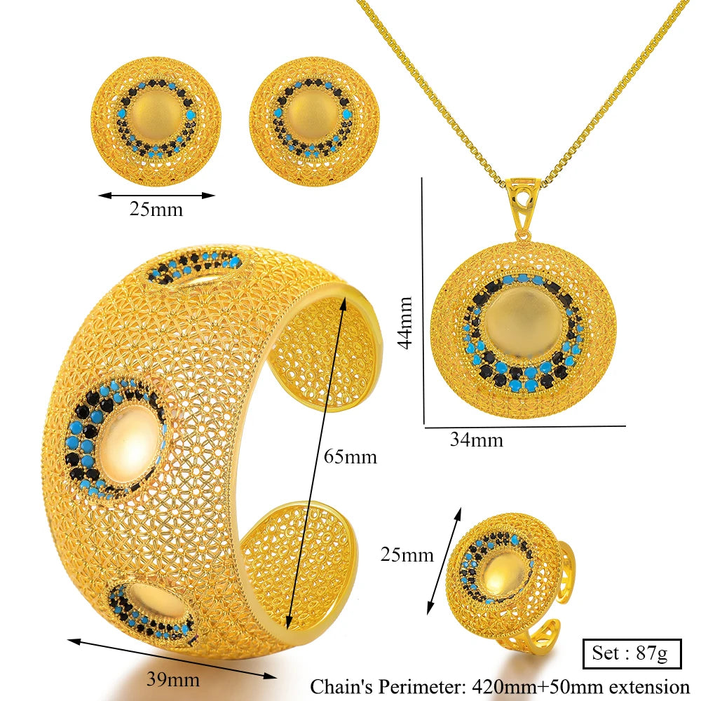 Royal Grace Bangle & Ring Set