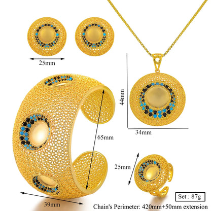 Royal Grace Bangle & Ring Set