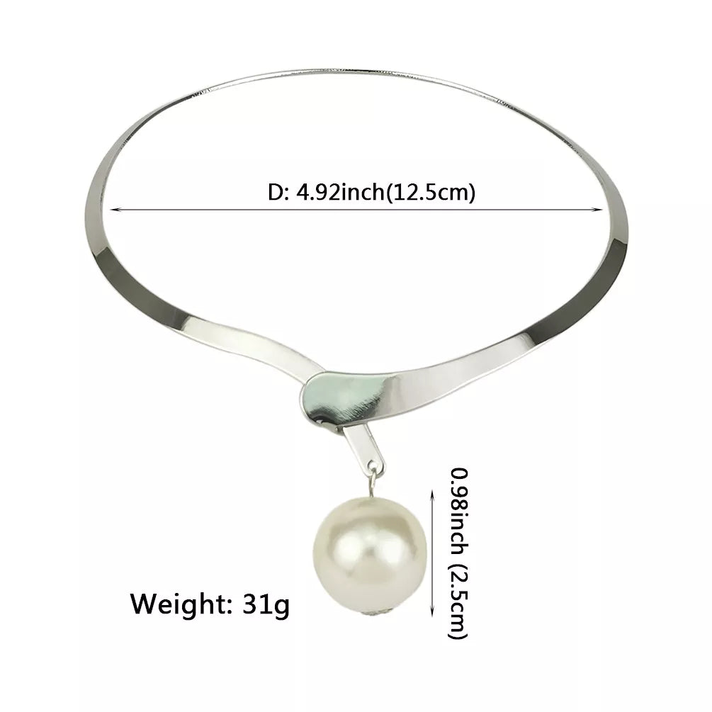 Waterwave Pearl Necklace