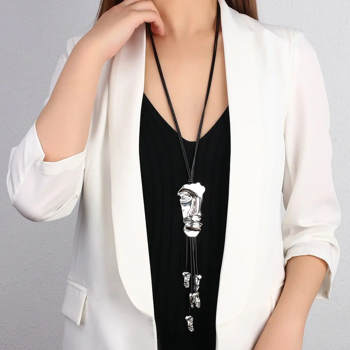 Human Face Necklace Coco & Dee