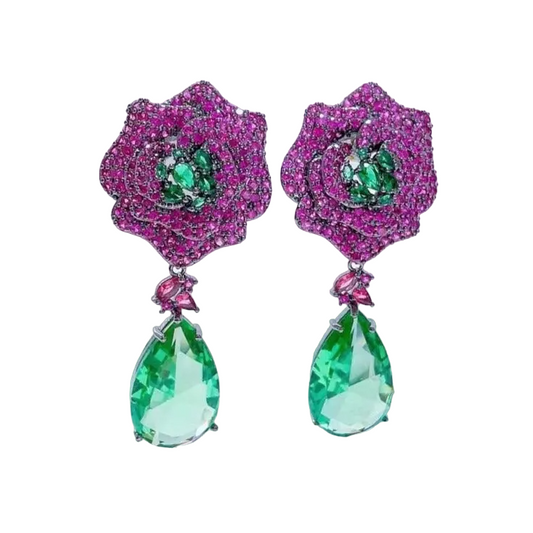 Jane Kelly Flower Earrings Coco & Dee