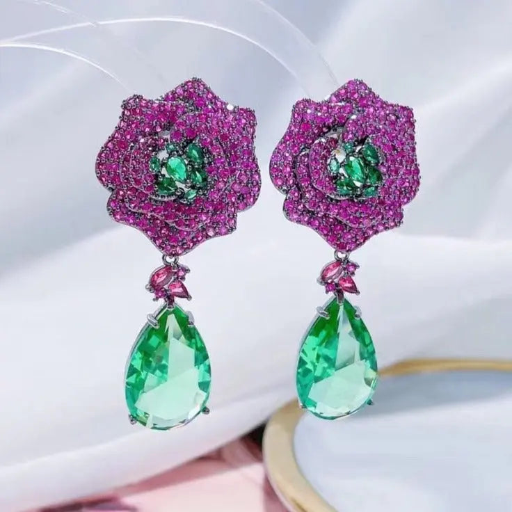 Jane Kelly Flower Earrings Coco & Dee