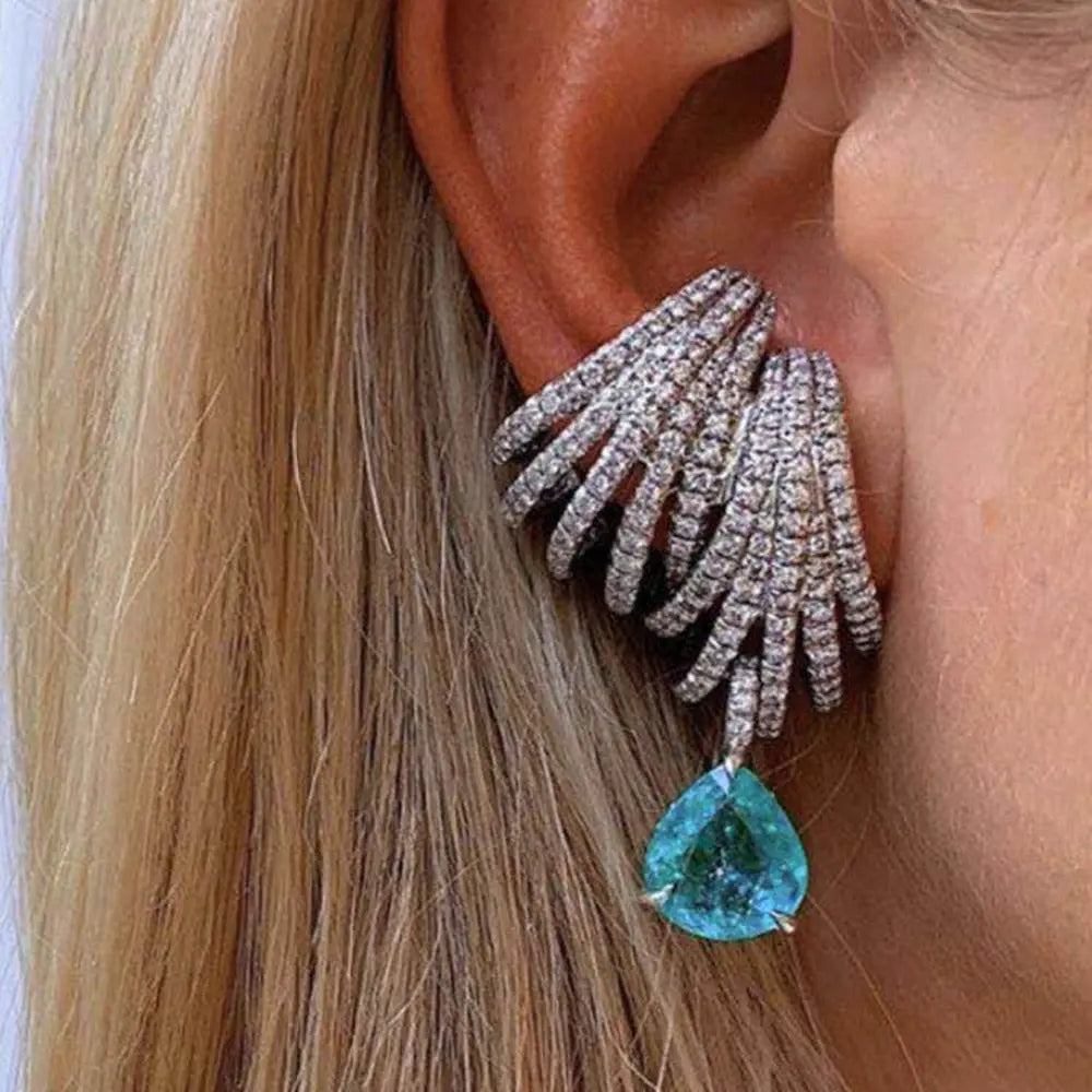Katie Double Claw Earrings Coco & Dee