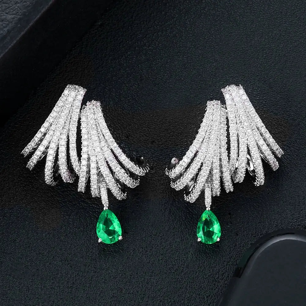 Katie Double Claw Earrings Coco & Dee