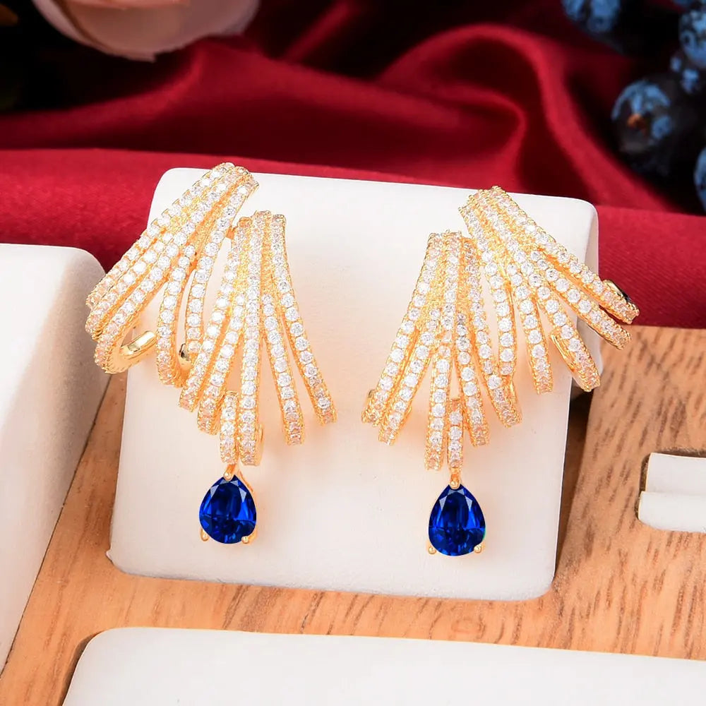 Katie Double Claw Earrings Coco & Dee