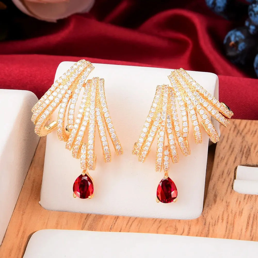 Katie Double Claw Earrings Coco & Dee