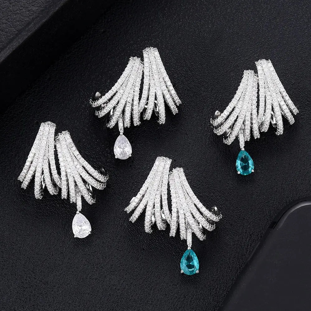 Katie Double Claw Earrings Coco & Dee