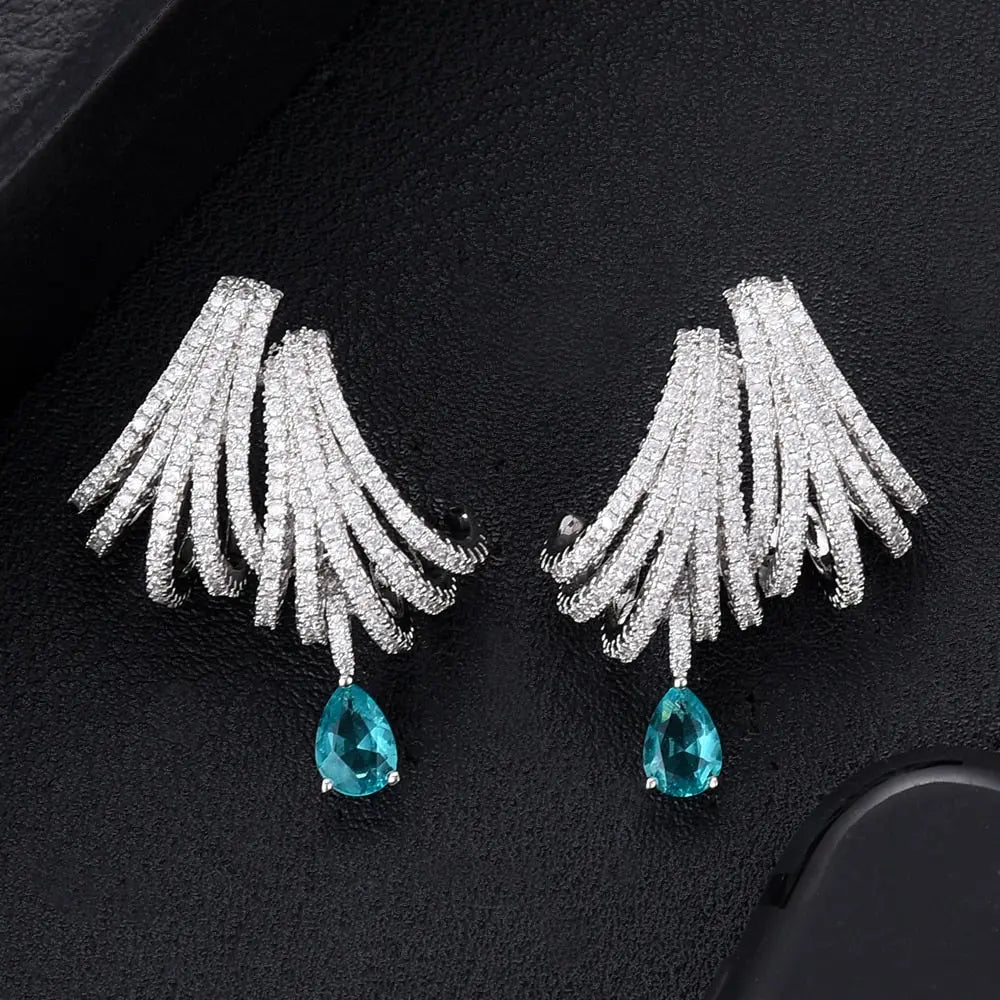 Katie Double Claw Earrings Coco & Dee