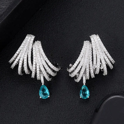 Katie Double Claw Earrings Coco & Dee