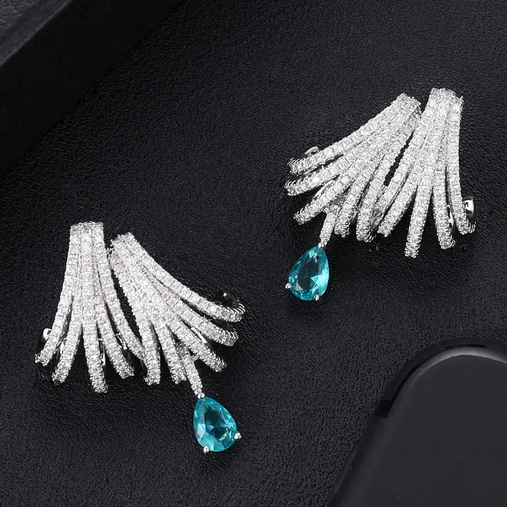Katie Double Claw Earrings Coco & Dee