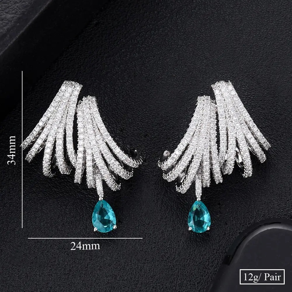 Katie Double Claw Earrings Coco & Dee