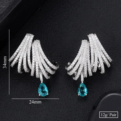 Katie Double Claw Earrings Coco & Dee