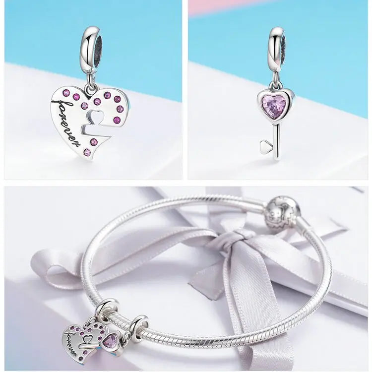 Key of Heart Pendant Coco & Dee
