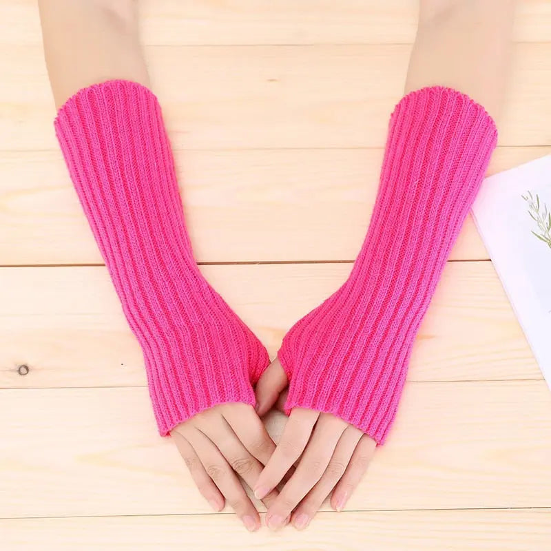 Knitted Arm Warmers Coco & Dee