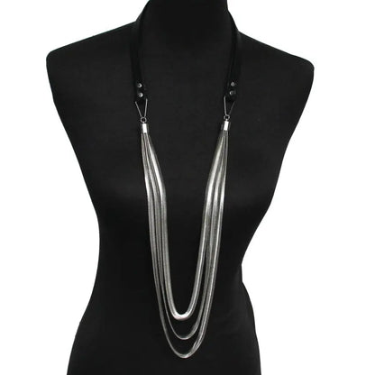 Kora Multi layers Leather Necklaces Coco & Dee