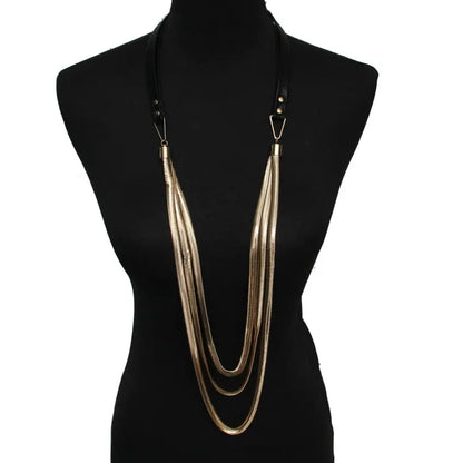 Kora Multi layers Leather Necklaces Coco & Dee