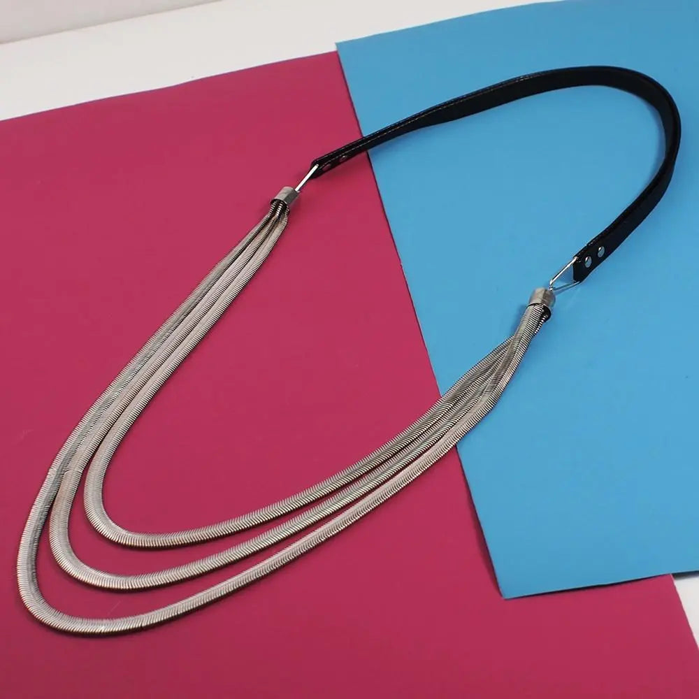 Kora Multi layers Leather Necklaces Coco & Dee