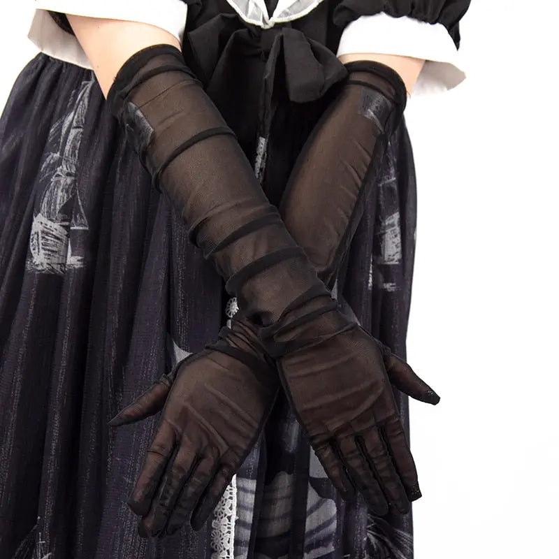 Lace Transparent Gloves Coco & Dee