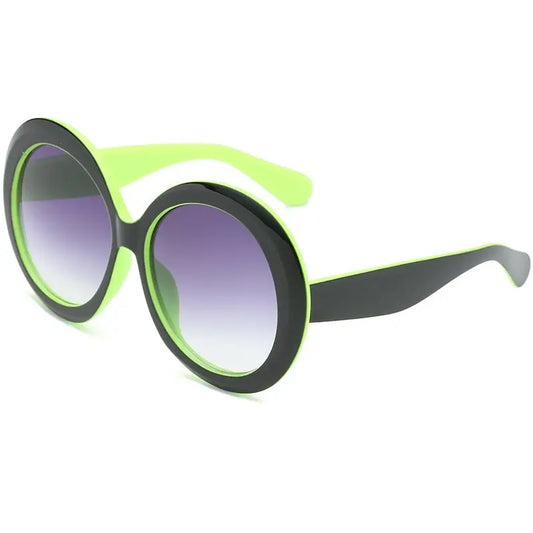 Leon Round Oversized Sunglasses Coco & Dee