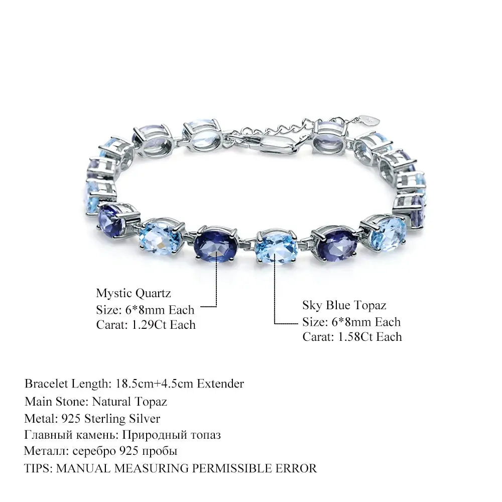 London Blue Topaz Bracelet Coco & Dee