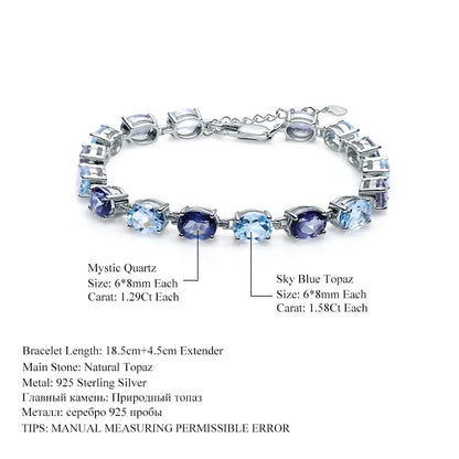 London Blue Topaz Bracelet Coco & Dee