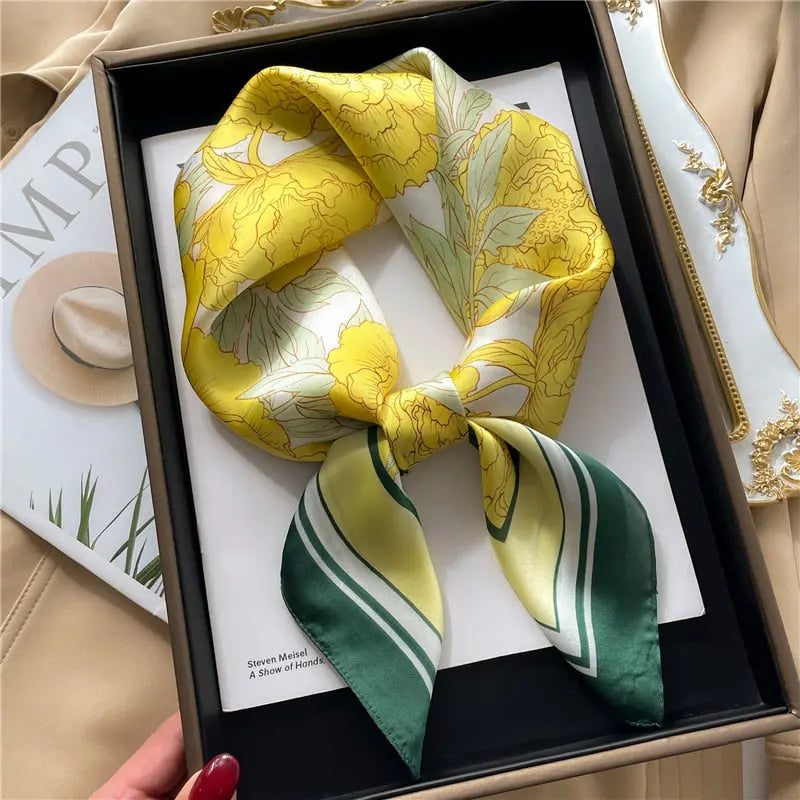 Luxury Satin Silk Scarf Coco & Dee
