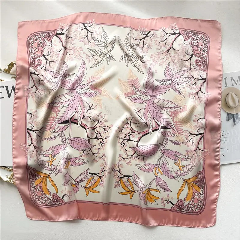 Luxury Satin Silk Scarf Coco & Dee