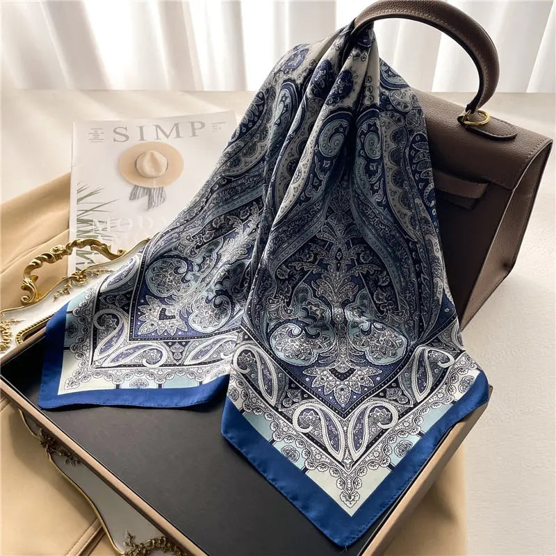Luxury Satin Silk Scarf Coco & Dee