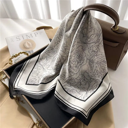 Luxury Satin Silk Scarf Coco & Dee