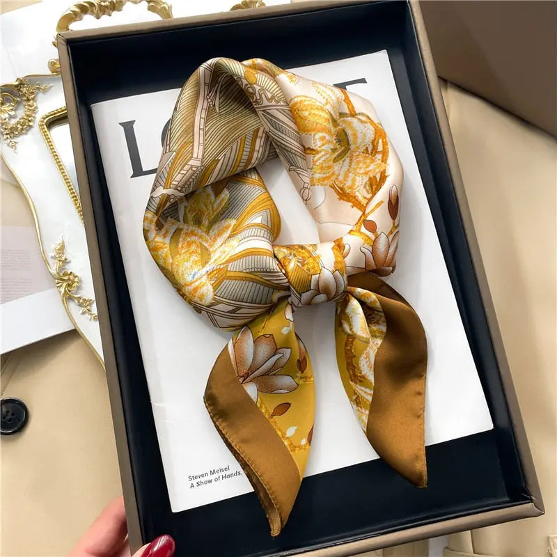 Luxury Satin Silk Scarf Coco & Dee