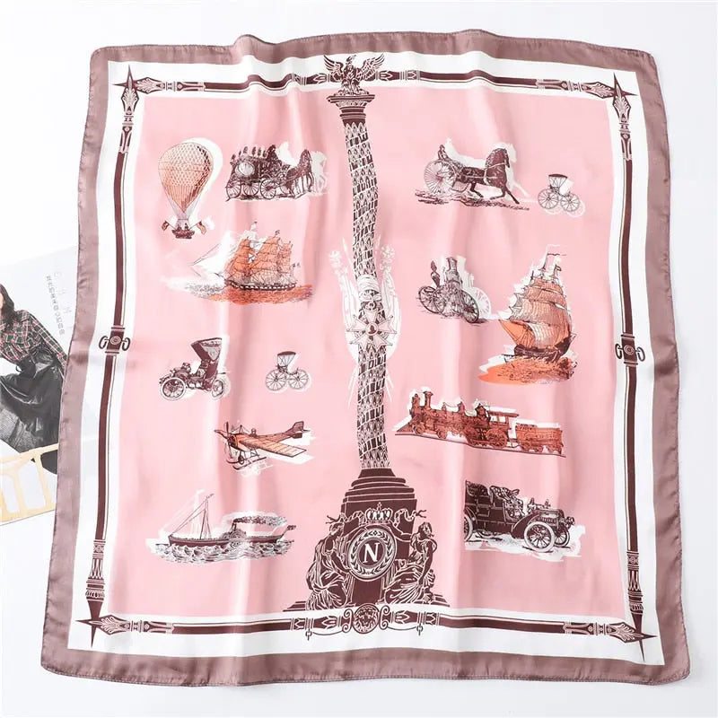 Luxury Satin Silk Scarf Coco & Dee