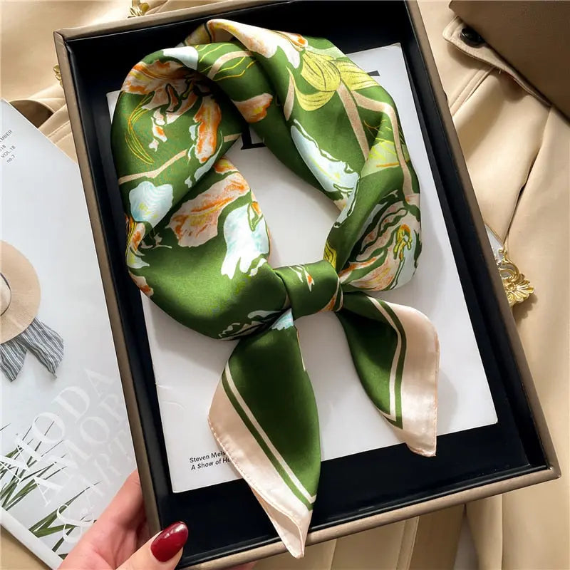 Luxury Satin Silk Scarf Coco & Dee
