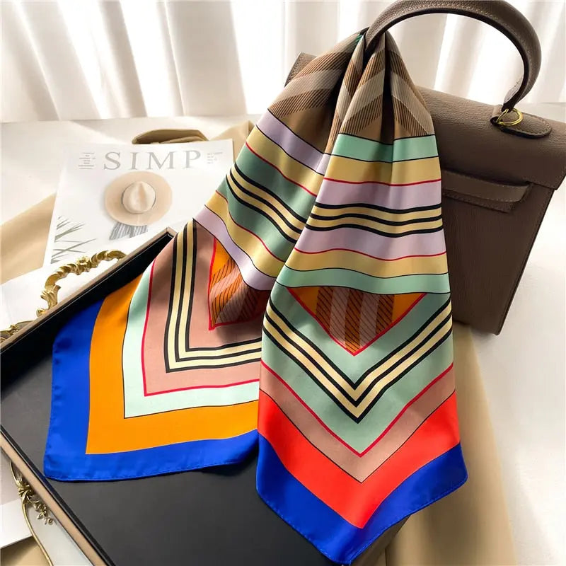 Luxury Satin Silk Scarf Coco & Dee