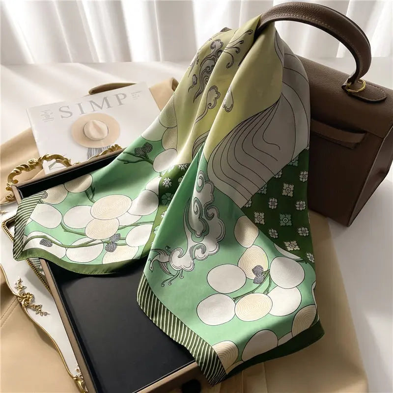 Luxury Satin Silk Scarf Coco & Dee
