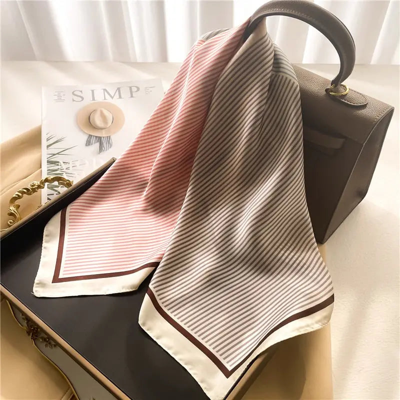 Luxury Satin Silk Scarf Coco & Dee