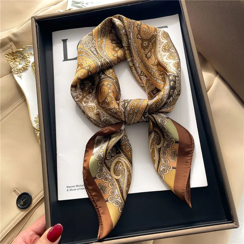 Luxury Satin Silk Scarf Coco & Dee