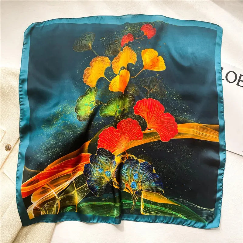 Luxury Satin Silk Scarf Coco & Dee