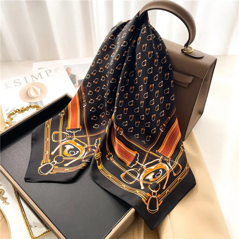 Luxury Satin Silk Scarf Coco & Dee