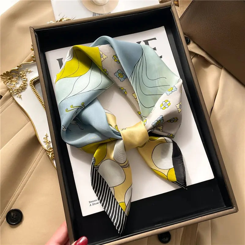 Luxury Satin Silk Scarf Coco & Dee