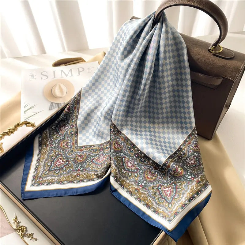 Luxury Satin Silk Scarf Coco & Dee