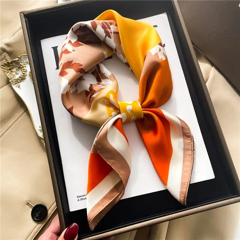Luxury Satin Silk Scarf Coco & Dee
